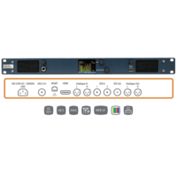 MPA1-Solo-SDI Simple 1RU SDI audio monitor