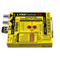 Lynx Technik PDM 1383 - 3 GBit Analog Audio Embedder / De-embedder