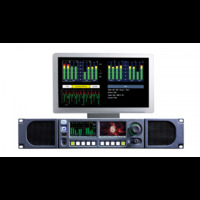 PAM2-IP+Dante PAM2-IP-3G 2RU Precision Audio Monitor