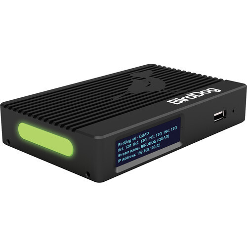 BirdDog 4K Quad NDI Encoder/Decoder