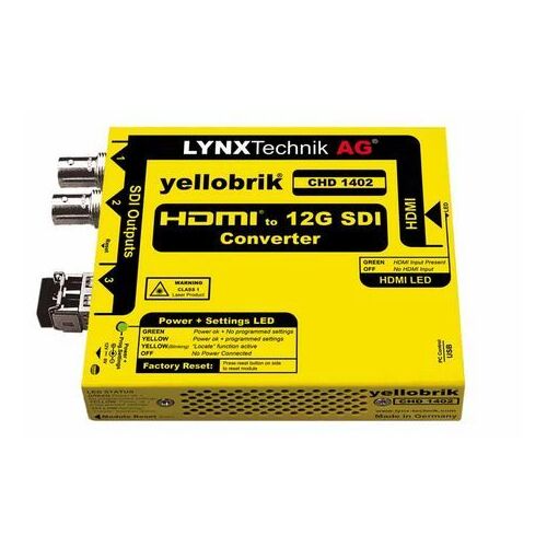 Lynx Technik CHD 1402 HDMI to 12G-SDI Converter