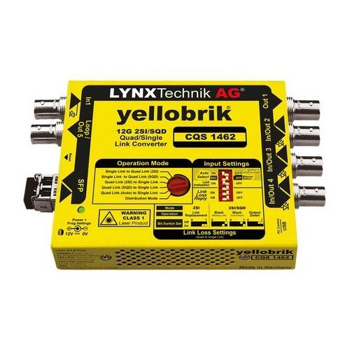 Lynx Technik CQS 1462 Bi-Directional Quad Link to Single Link Converter