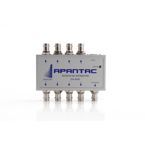 Apantac 1 x 8 3G/HD/SD-SDI Distribution Amplifier