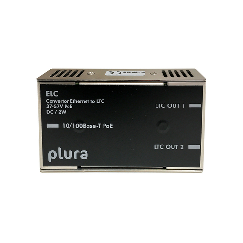 Plura Converter ethernet to LTC, PoE