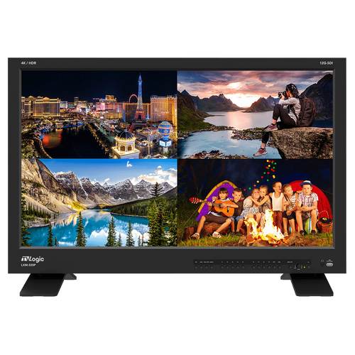 TV Logic 32" 4K/UHD 12G-Quad Multi View Monitor