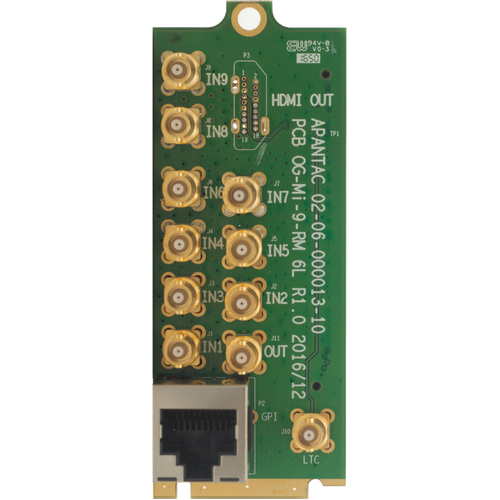 Apantac OG-Mi-16#-RM 16 x 2 SDI Multiviewer Card with HDMI and SDI Output (dual outputs) RM