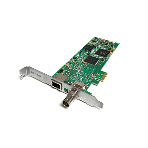 Plura PCI express reader for LTC and VITC, analog video