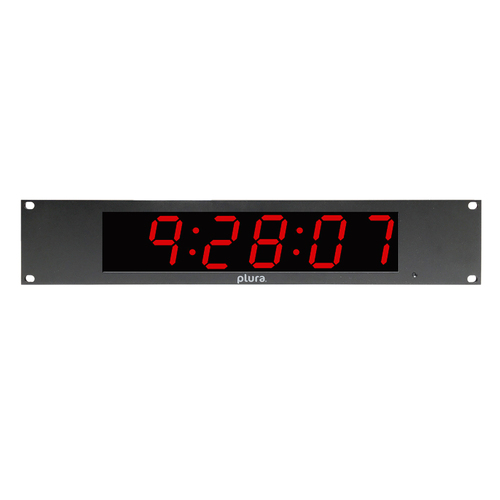 Plura Universal Time Display - MTD display 56mm, 6 digits (2 RU/ 19")