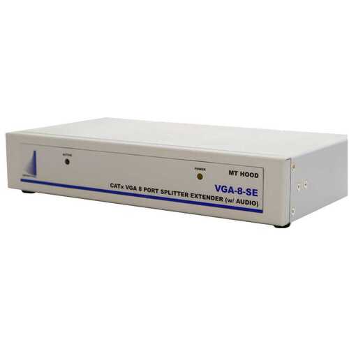 Apantac VGA splitter with 8 VGA receivers